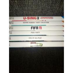Koopje! 6 Wii spellen voor 5 euro verzameling collectie Nin