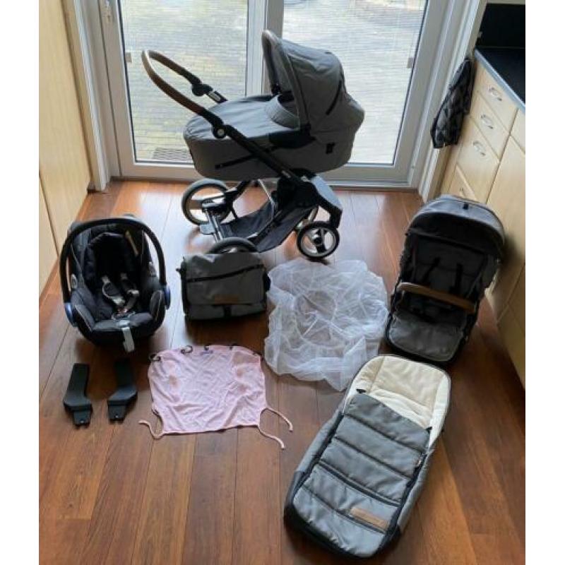 Mutsy Evo Urban Nomad Grey + accesoires