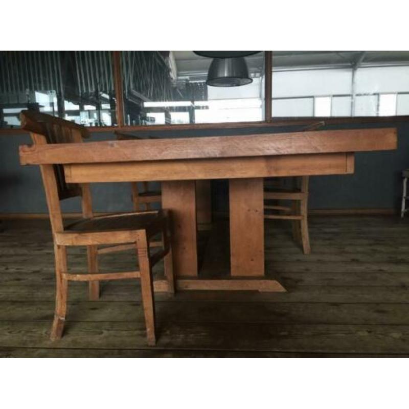 Grote grenen tafel 3 mtr x1,2 mtr