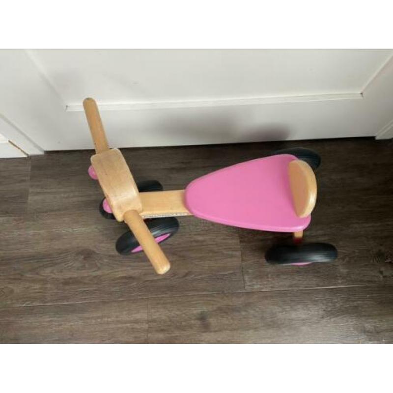 Van dijk toys houten loopfiets junior!