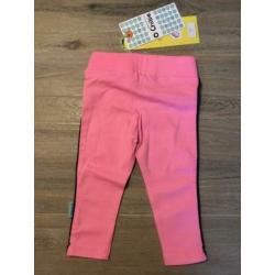 Nieuw setje O’Chillie jurkje en legging blauw en roze 68