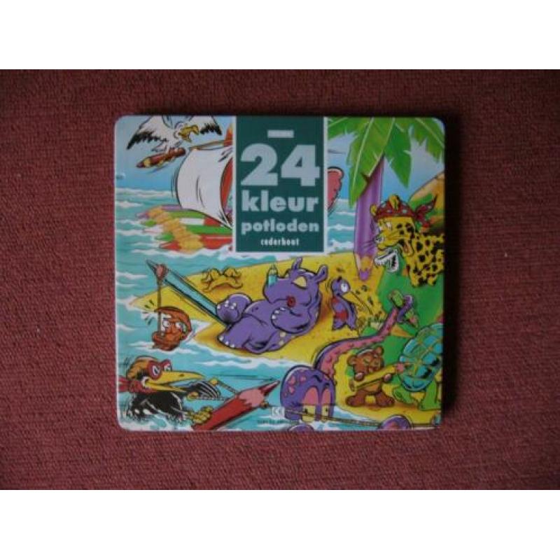 Blik kleurpotloden Hema 24 stuks