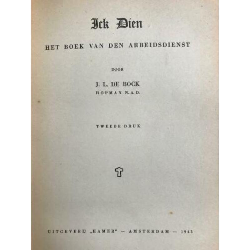 Boek van den arbeidsdienst Ick Dien