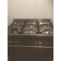 Smeg fornuis 6 pits