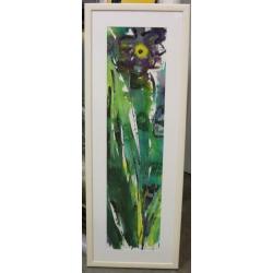 Jean Marie De Pauw, aquarel met bloem