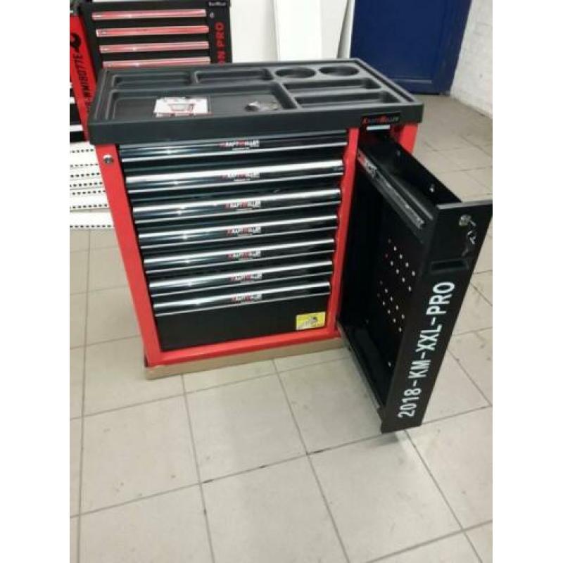 NIEUW Gereedschapswagen duits 600 delig 7 laden verpakt FOAM