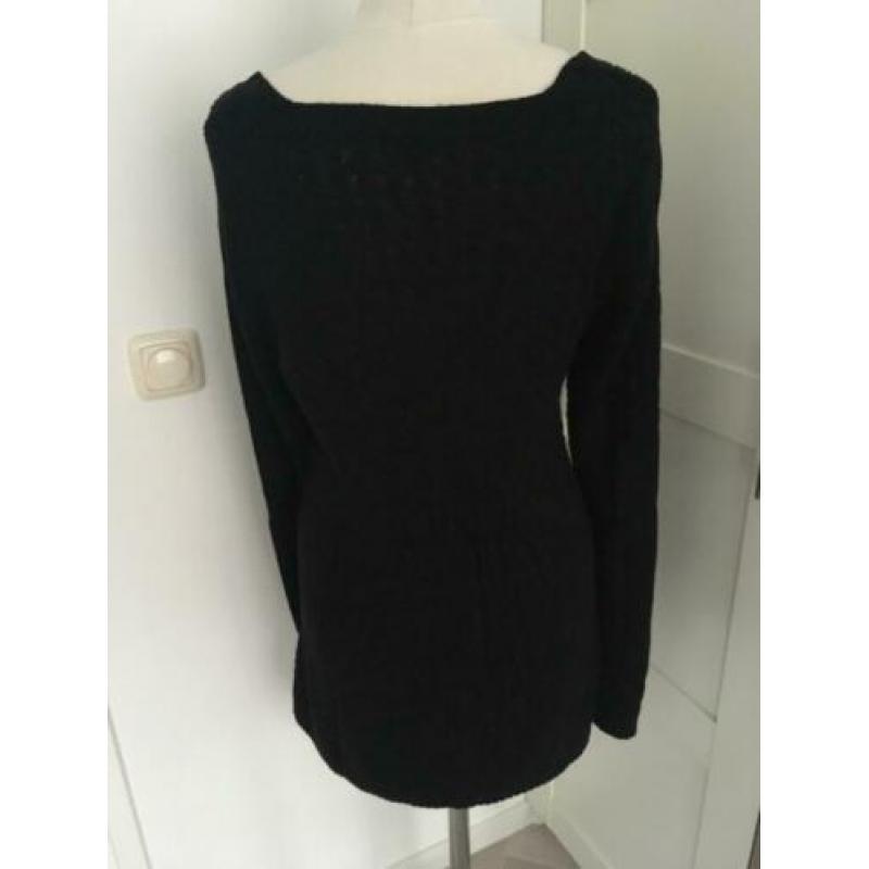 Lang vest merk geisha maat xl zwart