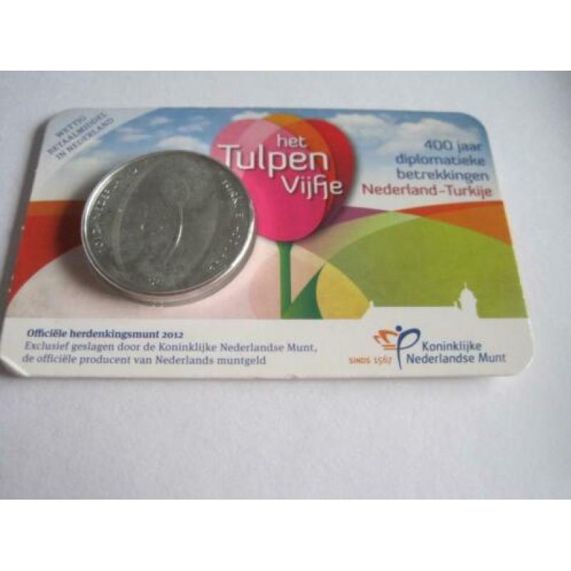3 coincards 5 euro munt