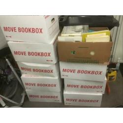 9 dozen vol met mooie boeken, ong. 250 boeken