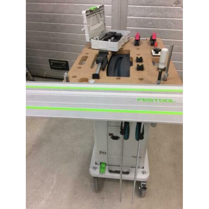 Festool/Tanos T-Loc en Metalock werktafel Systable