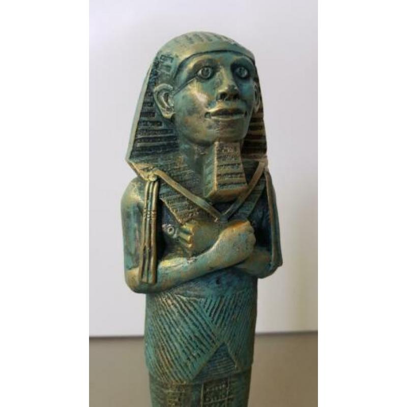 3st Egyptische beelden Osiris god Farao 26 30 en 51cm Egypte
