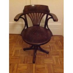 Thonet (-stijl) bureaustoel