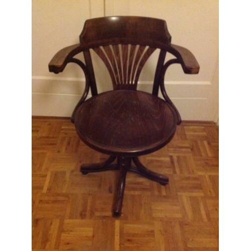 Thonet (-stijl) bureaustoel