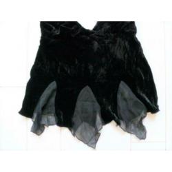 Per Chi Magic zwarte fluwelen top mt 36/ S