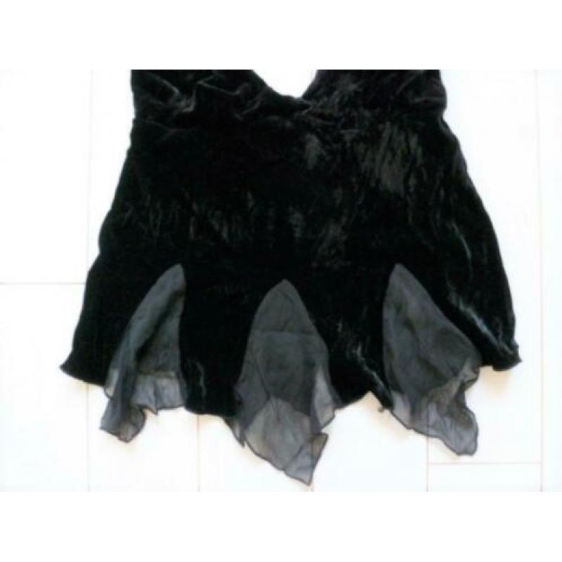 Per Chi Magic zwarte fluwelen top mt 36/ S