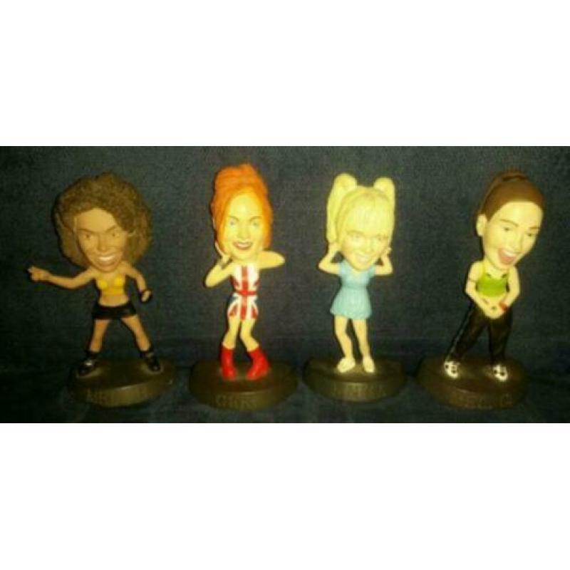 Spice Girls figuren Emma, Mel C, Mel B en Geri