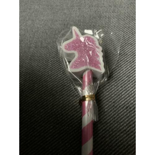 Volledig nieuw unicorn/eenhoorn potlood roze
