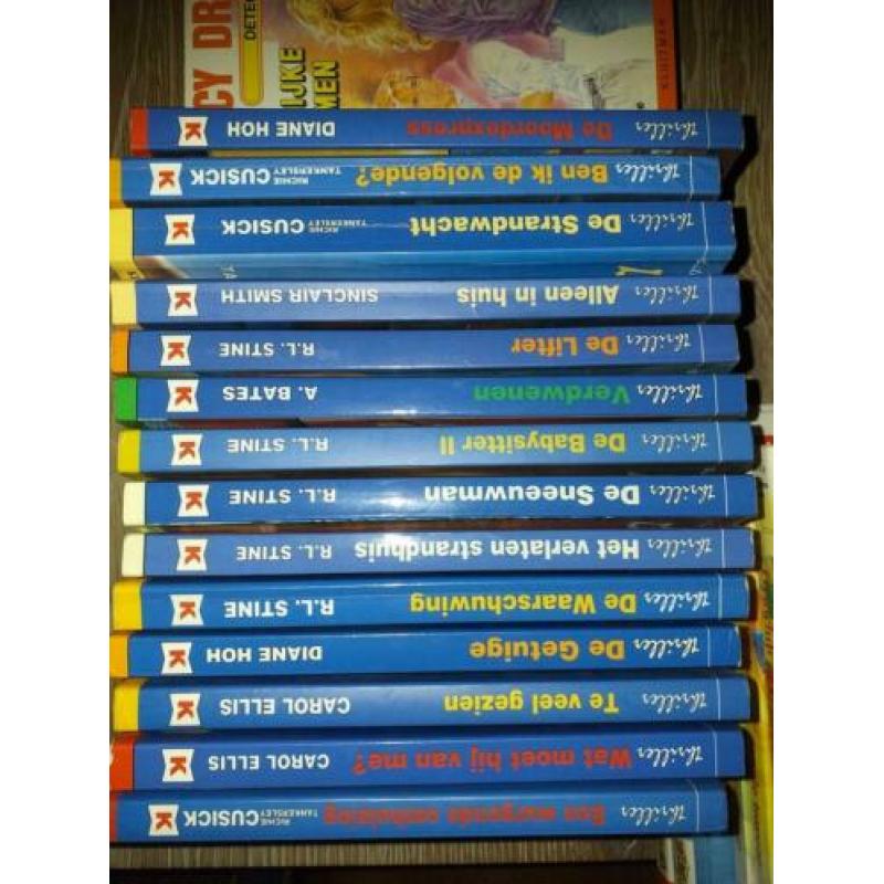 Jeugdpocket thrillers van.uitgeverij kluitman