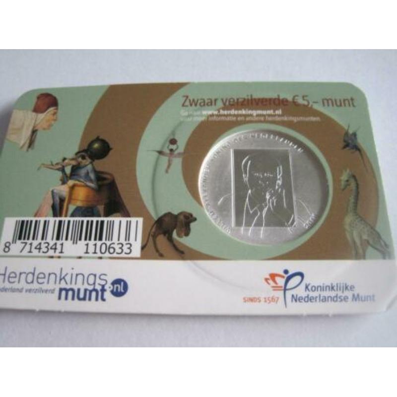 3 coincards 5 euro munt