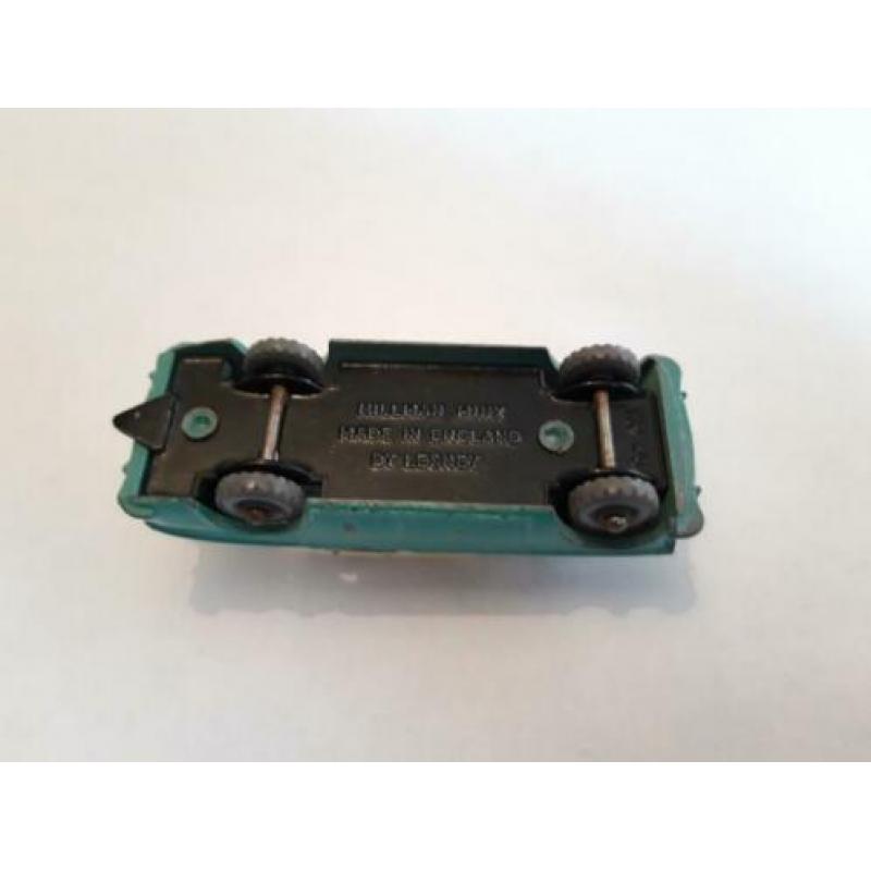Matchbox hillman minx turquoise/ wit gpw !