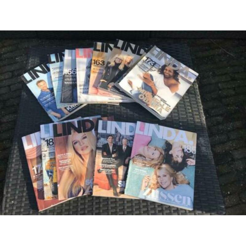 Tijdschrift LINDA 2018/2019 13 stuks* Als Nieuw *MOET WEG