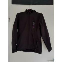 Zwarte Mountain Peak softshell damesjas | Maat M