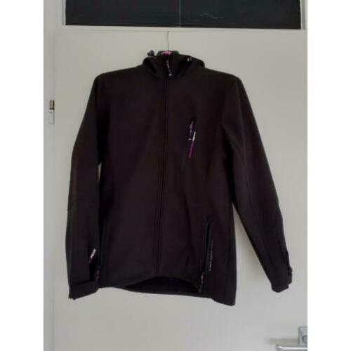 Zwarte Mountain Peak softshell damesjas | Maat M
