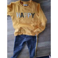 looxs meisje maat 128 broek en shirt