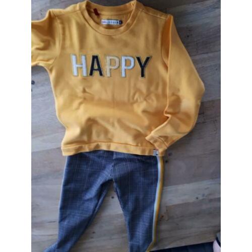 looxs meisje maat 128 broek en shirt