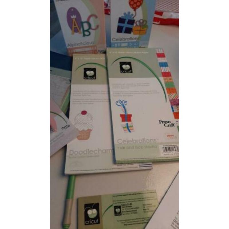 Cricut snijmachine met vele toebehoren!