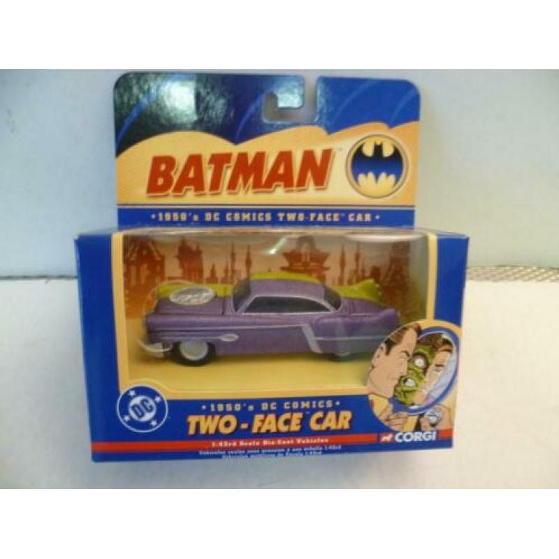 Corgi Batman DC Comics Two Face Car 1:43 modelauto film.