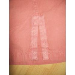 Trendy aparte roze culotte capri broek van Didi maat 46
