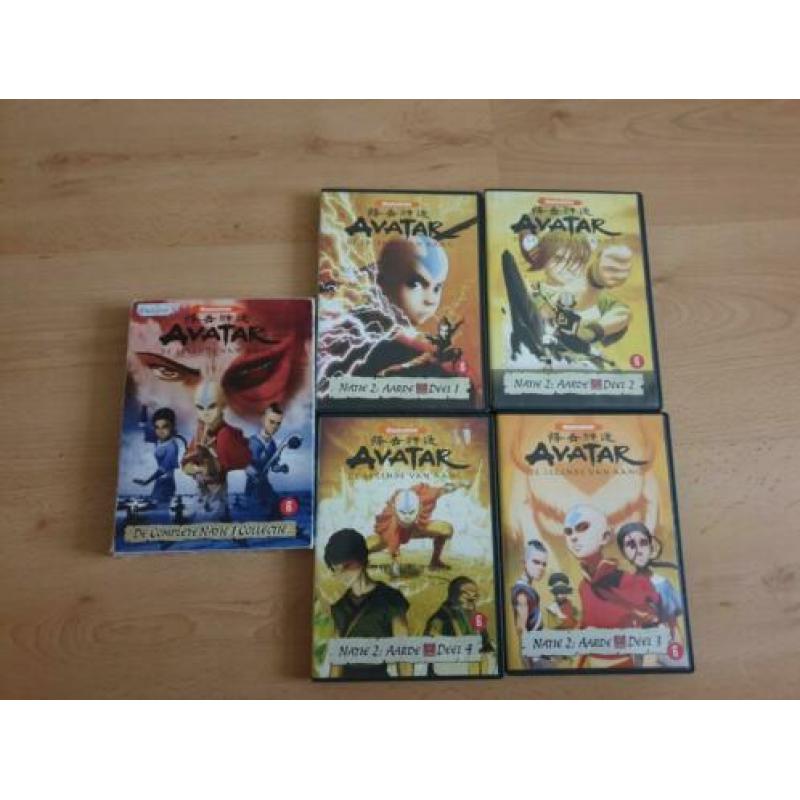 Avatar dvd water aarde natie 1 2 serie legende aang