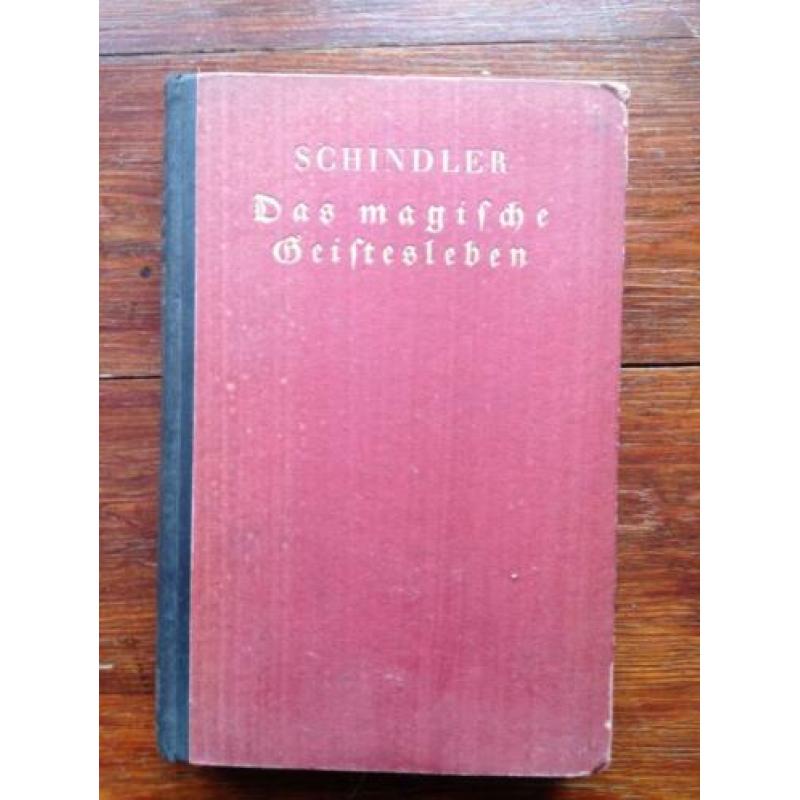 Schindler "Das magische Geistesleben" 1925