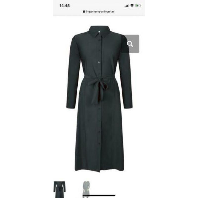 Zoso travel jurk groen maat xs