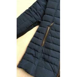 Zgan winterjas esprit dames donkerblauw winter coat maat 42