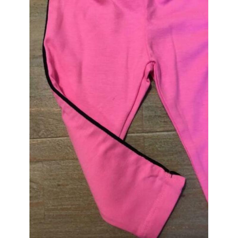 Nieuw setje O’Chillie jurkje en legging blauw en roze 68