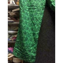 Olifant print pyjama, maat :xl