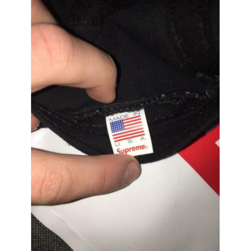 Supreme camp cap black