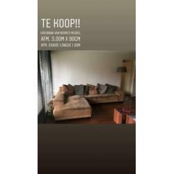 Bankstel van MORRES Meubel, in goede staat. Niet doorgezakt.