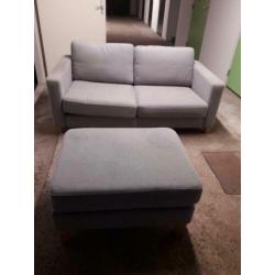 2-zits Ikea bank + hocker