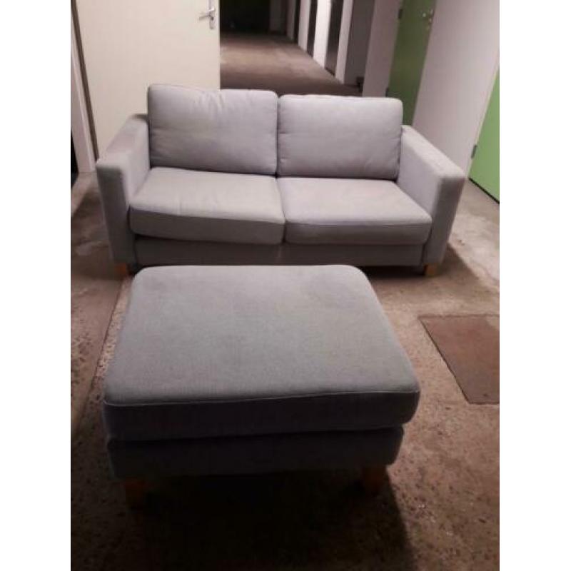 2-zits Ikea bank + hocker