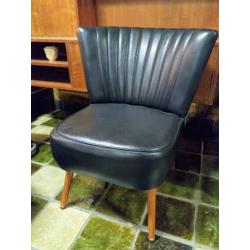 Retro vintage cocktail stoeltje / kuip stoel