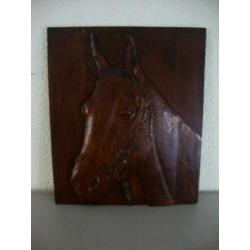 Grote wandtegel paard