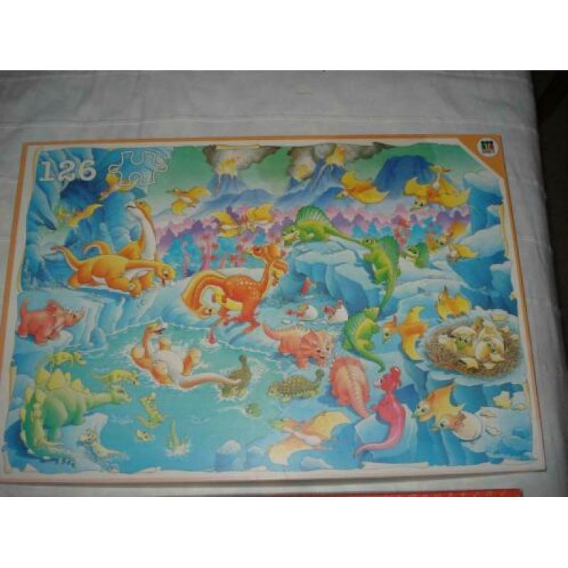 Houten puzzel vis Pocahontas Dino puzzel.
