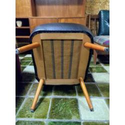 Retro vintage cocktail stoeltje / kuip stoel