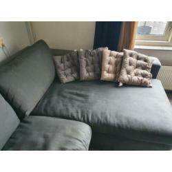 Hoekbank met lounge gedeelte