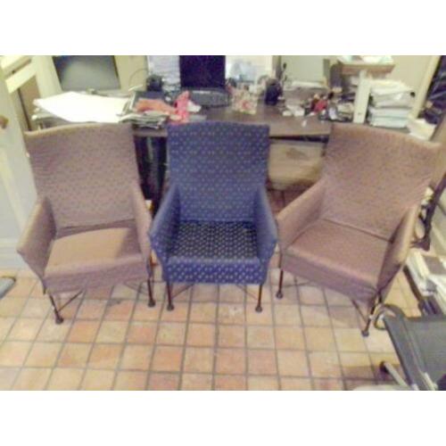 3 fauteuils Charlie