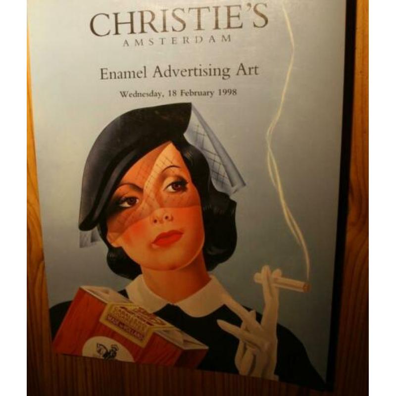 Christie's catalogi Emaille Reclameborden
