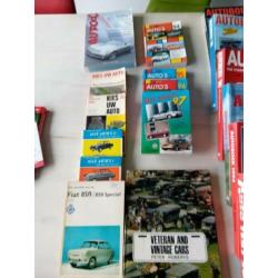 Een keur aan auto boeken 25 stuk 1966 tot 2000!